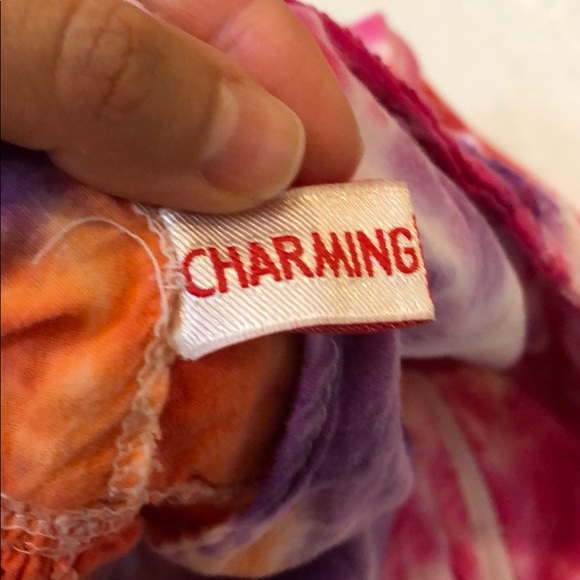 🔆☮️Charming Charlie☮️🔆Hand Tie-dyed Skirt - Picture 3 of 7